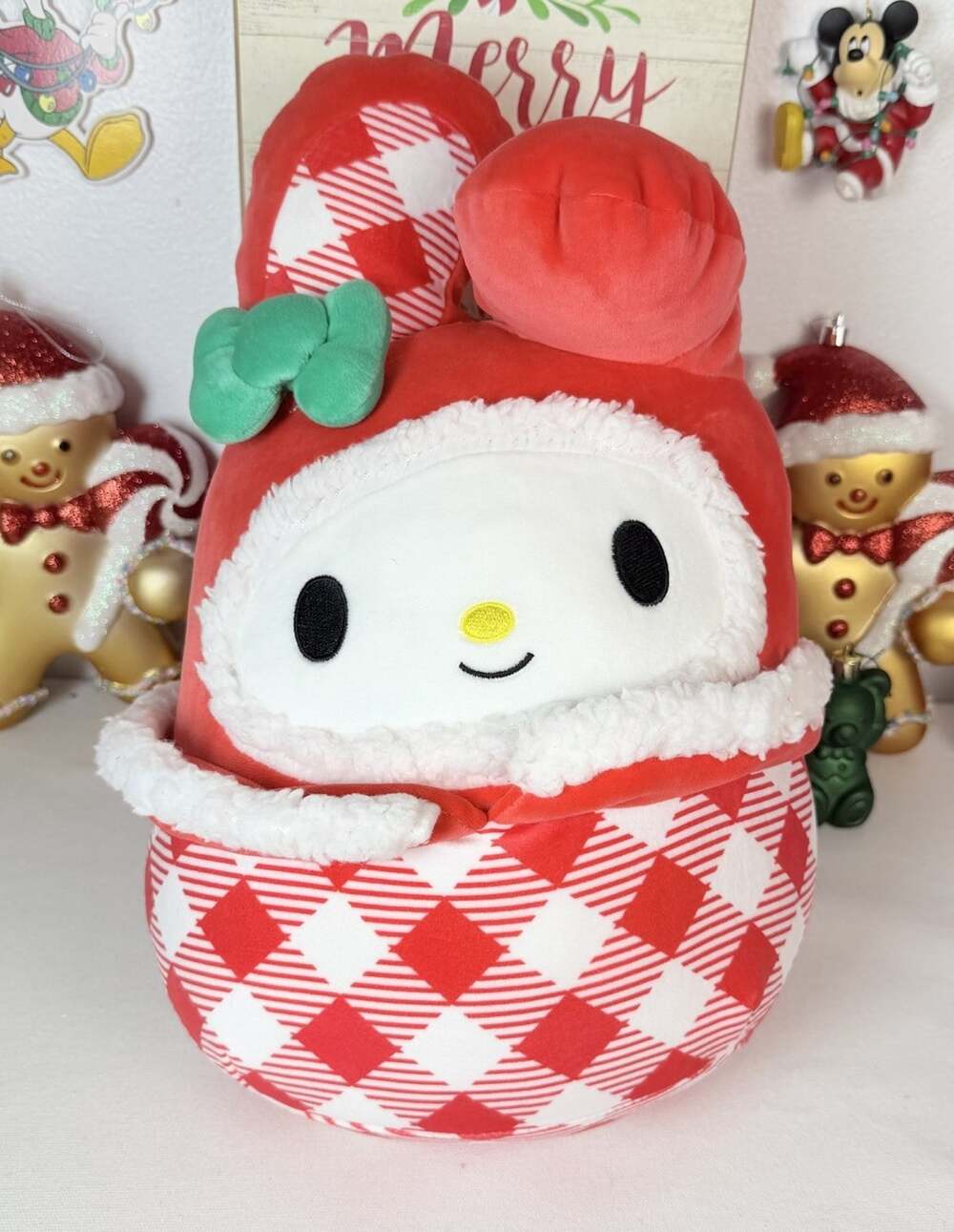 Squishmallows Hello Kitty & Friends Sanrio My Melody Christmas Plush 14” New